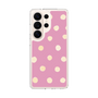 スリムプロテクションケース［ 水彩ドット・レトロカラー - Pink ］