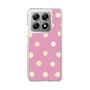スリムプロテクションケース［ 水彩ドット・レトロカラー - Pink ］