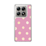 スリムプロテクションケース［ 水彩ドット・レトロカラー - Pink ］