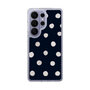 スリムプロテクションケース［ 水彩ドット・レトロカラー - Navy ］