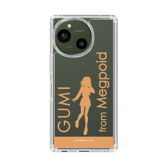 スリムプロテクションケース［ GUMI - シルエット オレンジ ］