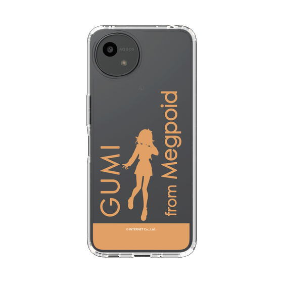 スリムプロテクションケース［ GUMI - シルエット オレンジ ］