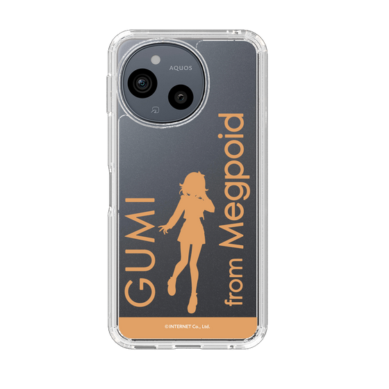 スリムプロテクションケース［ GUMI - シルエット オレンジ ］