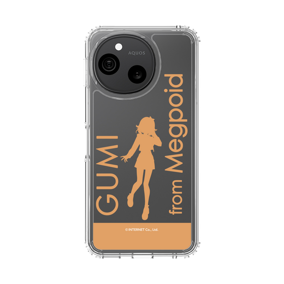 スリムプロテクションケース［ GUMI - シルエット オレンジ ］