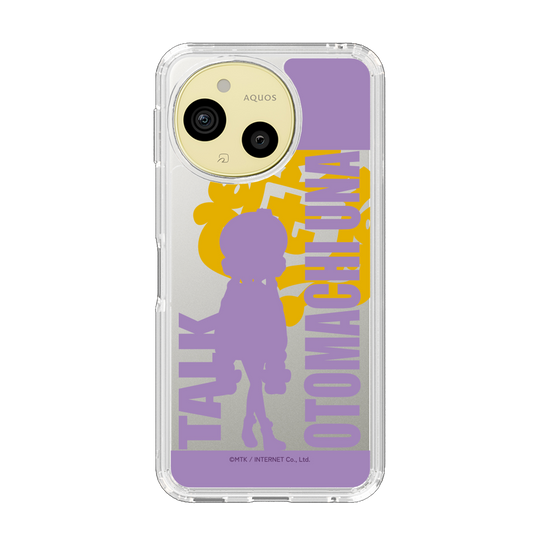 スリムプロテクションケース［ 音街ウナ - シルエット - トーク ］