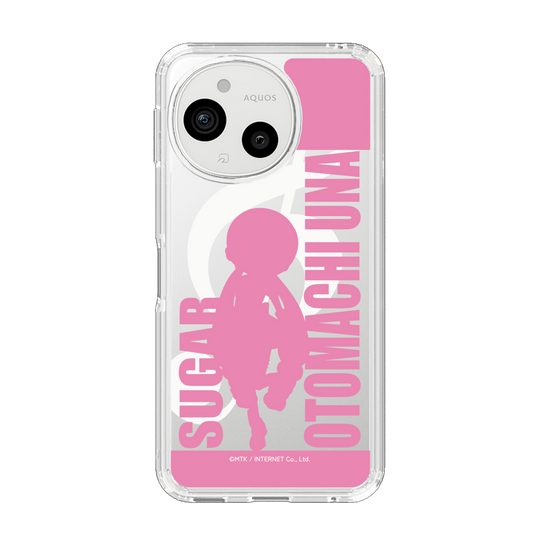 スリムプロテクションケース［ 音街ウナ - シルエット - シュガー ］