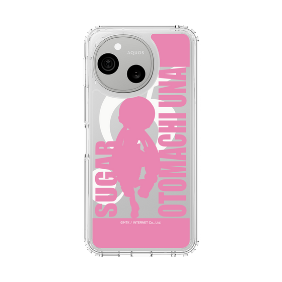 スリムプロテクションケース［ 音街ウナ - シルエット - シュガー ］