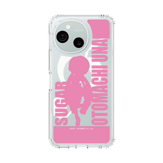 スリムプロテクションケース［ 音街ウナ - シルエット - シュガー ］