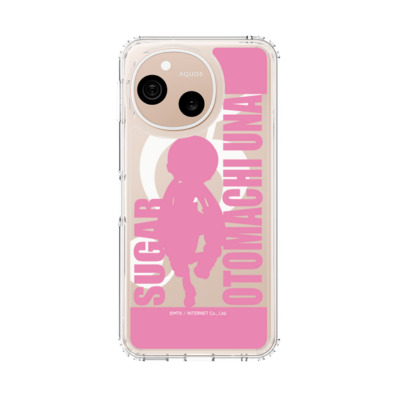 スリムプロテクションケース［ 音街ウナ - シルエット - シュガー ］