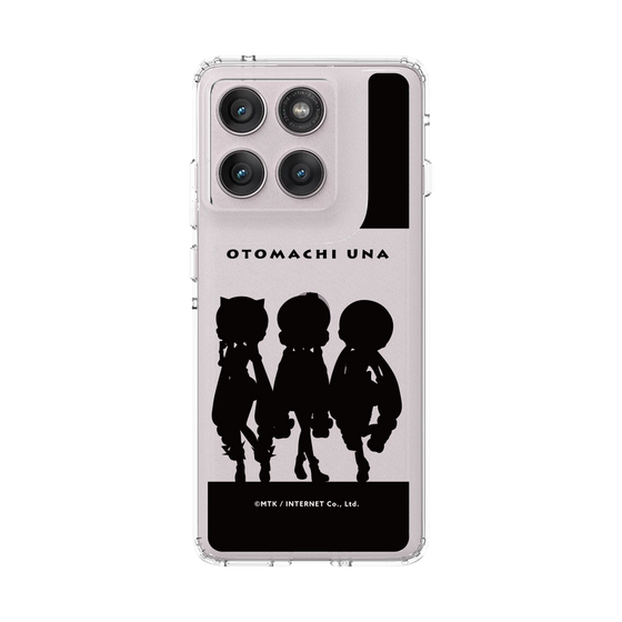 スリムプロテクションケース［ 音街ウナ - シルエット - トリプル ］