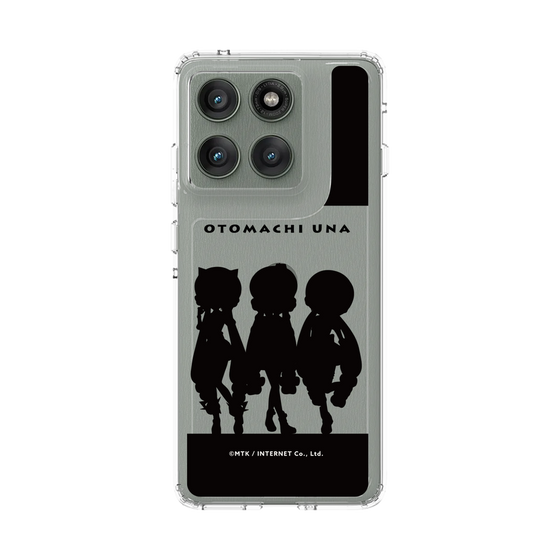 スリムプロテクションケース［ 音街ウナ - シルエット - トリプル ］