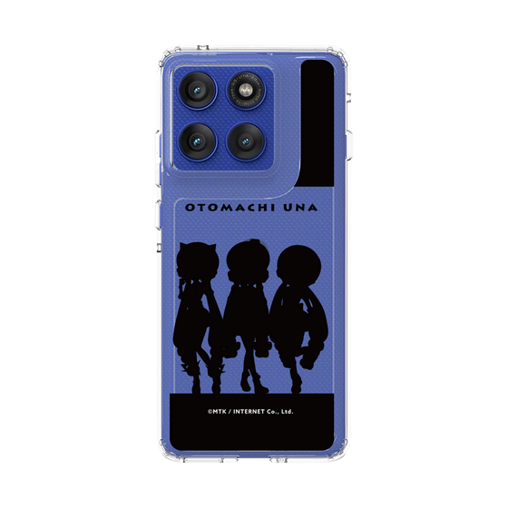 スリムプロテクションケース［ 音街ウナ - シルエット - トリプル ］