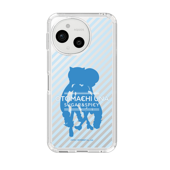 スリムプロテクションケース［ 音街ウナ - シルエット - シュガー&スパイシー ］