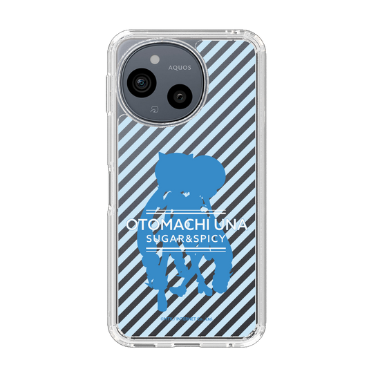 スリムプロテクションケース［ 音街ウナ - シルエット - シュガー&スパイシー ］