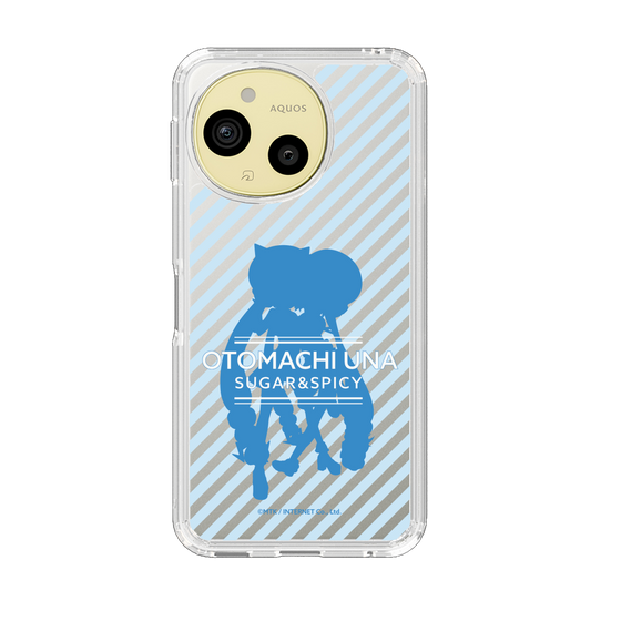 スリムプロテクションケース［ 音街ウナ - シルエット - シュガー&スパイシー ］