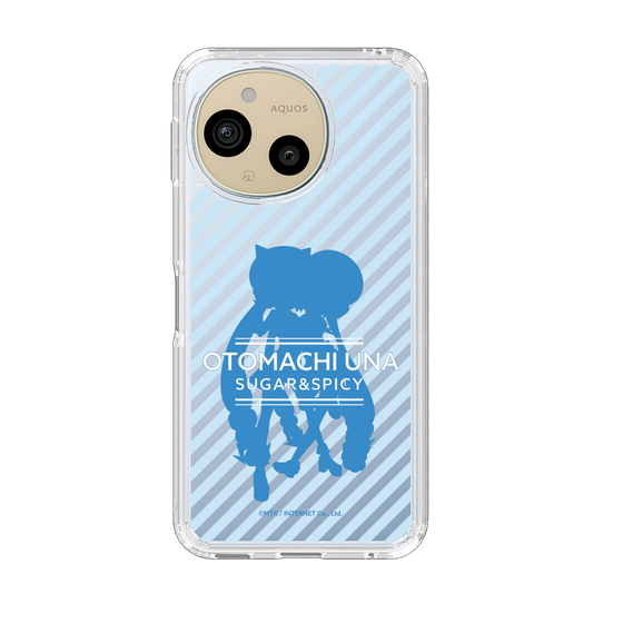 スリムプロテクションケース［ 音街ウナ - シルエット - シュガー&スパイシー ］