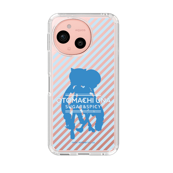 スリムプロテクションケース［ 音街ウナ - シルエット - シュガー&スパイシー ］