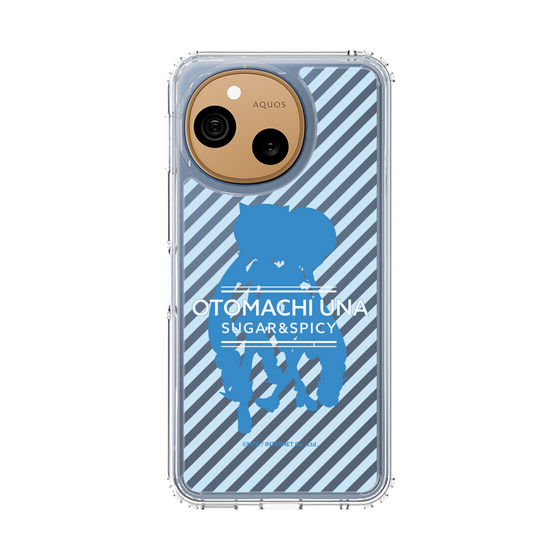 スリムプロテクションケース［ 音街ウナ - シルエット - シュガー&スパイシー ］