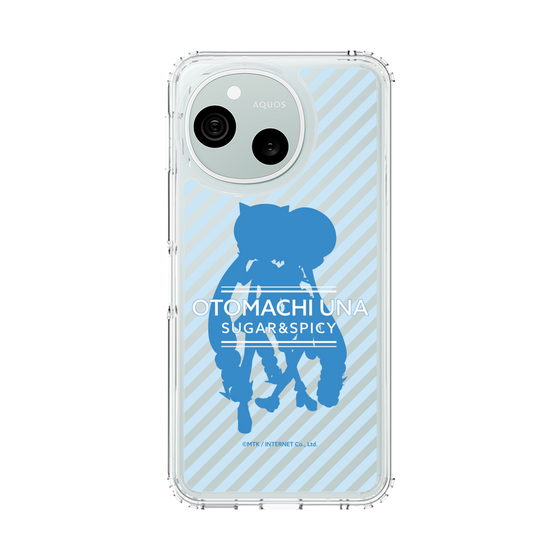 スリムプロテクションケース［ 音街ウナ - シルエット - シュガー&スパイシー ］