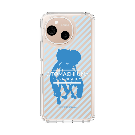 スリムプロテクションケース［ 音街ウナ - シルエット - シュガー&スパイシー ］