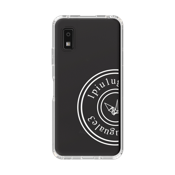 スリムプロテクションケース［ 1PIU1UGUALE3 - 鶴 - White ］