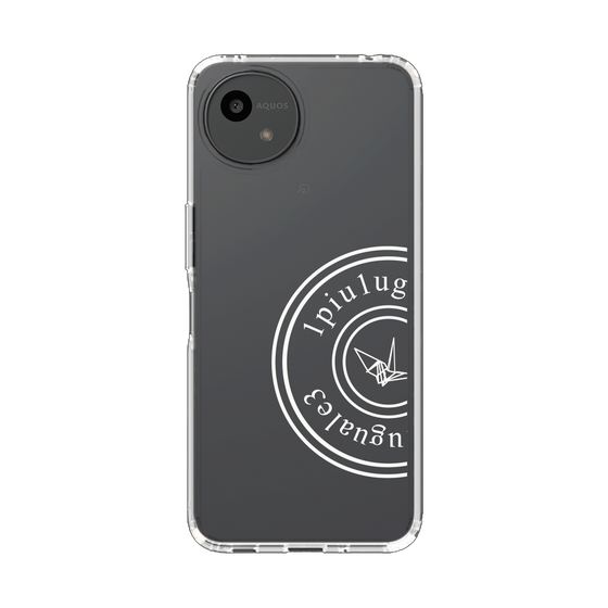 スリムプロテクションケース［ 1PIU1UGUALE3 - 鶴 - White ］