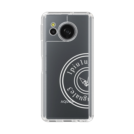 スリムプロテクションケース［ 1PIU1UGUALE3 - 鶴 - White ］