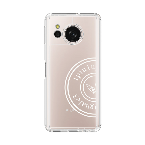 スリムプロテクションケース［ 1PIU1UGUALE3 - 鶴 - White ］