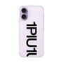 スリムプロテクションケース［ 1PIU1UGUALE3 - Logo Bold - Black ］