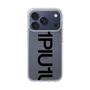 スリムプロテクションケース［ 1PIU1UGUALE3 - Logo Bold - Black ］