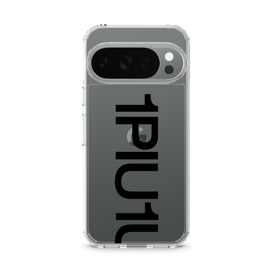 スリムプロテクションケース［ 1PIU1UGUALE3 - Logo Bold - Black ］