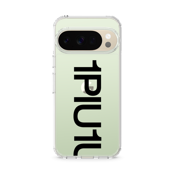 スリムプロテクションケース［ 1PIU1UGUALE3 - Logo Bold - Black ］