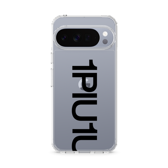 スリムプロテクションケース［ 1PIU1UGUALE3 - Logo Bold - Black ］
