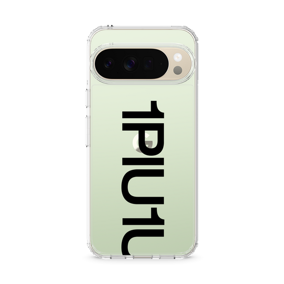 スリムプロテクションケース［ 1PIU1UGUALE3 - Logo Bold - Black ］