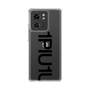 スリムプロテクションケース［ 1PIU1UGUALE3 - Logo Bold - Black ］