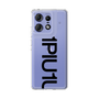 スリムプロテクションケース［ 1PIU1UGUALE3 - Logo Bold - Black ］