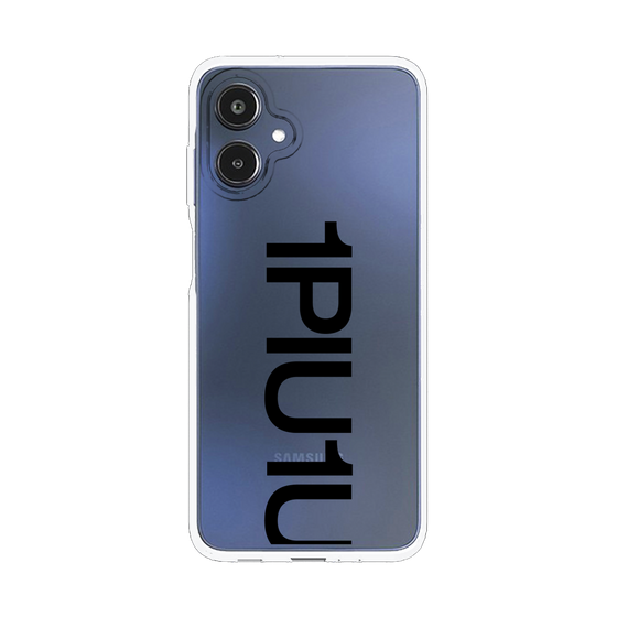スリムプロテクションケース［ 1PIU1UGUALE3 - Logo Bold - Black ］