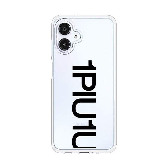 スリムプロテクションケース［ 1PIU1UGUALE3 - Logo Bold - Black ］
