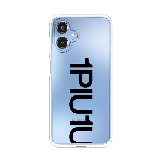 スリムプロテクションケース［ 1PIU1UGUALE3 - Logo Bold - Black ］