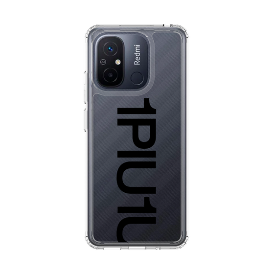 スリムプロテクションケース［ 1PIU1UGUALE3 - Logo Bold - Black ］