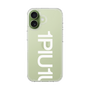 スリムプロテクションケース［ 1PIU1UGUALE3 - Logo Bold -White ］