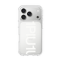 スリムプロテクションケース［ 1PIU1UGUALE3 - Logo Bold -White ］