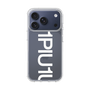 スリムプロテクションケース［ 1PIU1UGUALE3 - Logo Bold -White ］