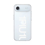 スリムプロテクションケース［ 1PIU1UGUALE3 - Logo Bold -White ］