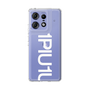 スリムプロテクションケース［ 1PIU1UGUALE3 - Logo Bold -White ］