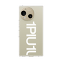 スリムプロテクションケース［ 1PIU1UGUALE3 - Logo Bold -White ］