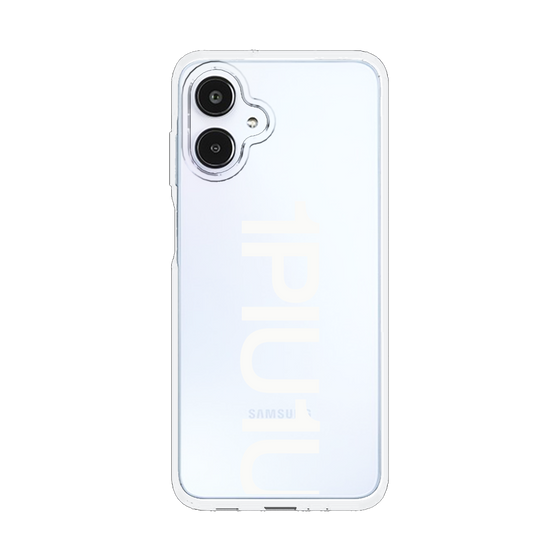 スリムプロテクションケース［ 1PIU1UGUALE3 - Logo Bold -White ］