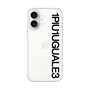 スリムプロテクションケース［ 1PIU1UGUALE3 - Logo - Black ］