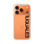 スリムプロテクションケース［ 1PIU1UGUALE3 - Logo - Black ］