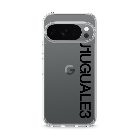 スリムプロテクションケース［ 1PIU1UGUALE3 - Logo - Black ］